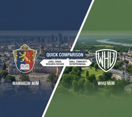 Mannheim MiM vs WHU MiM: Quick Comparison